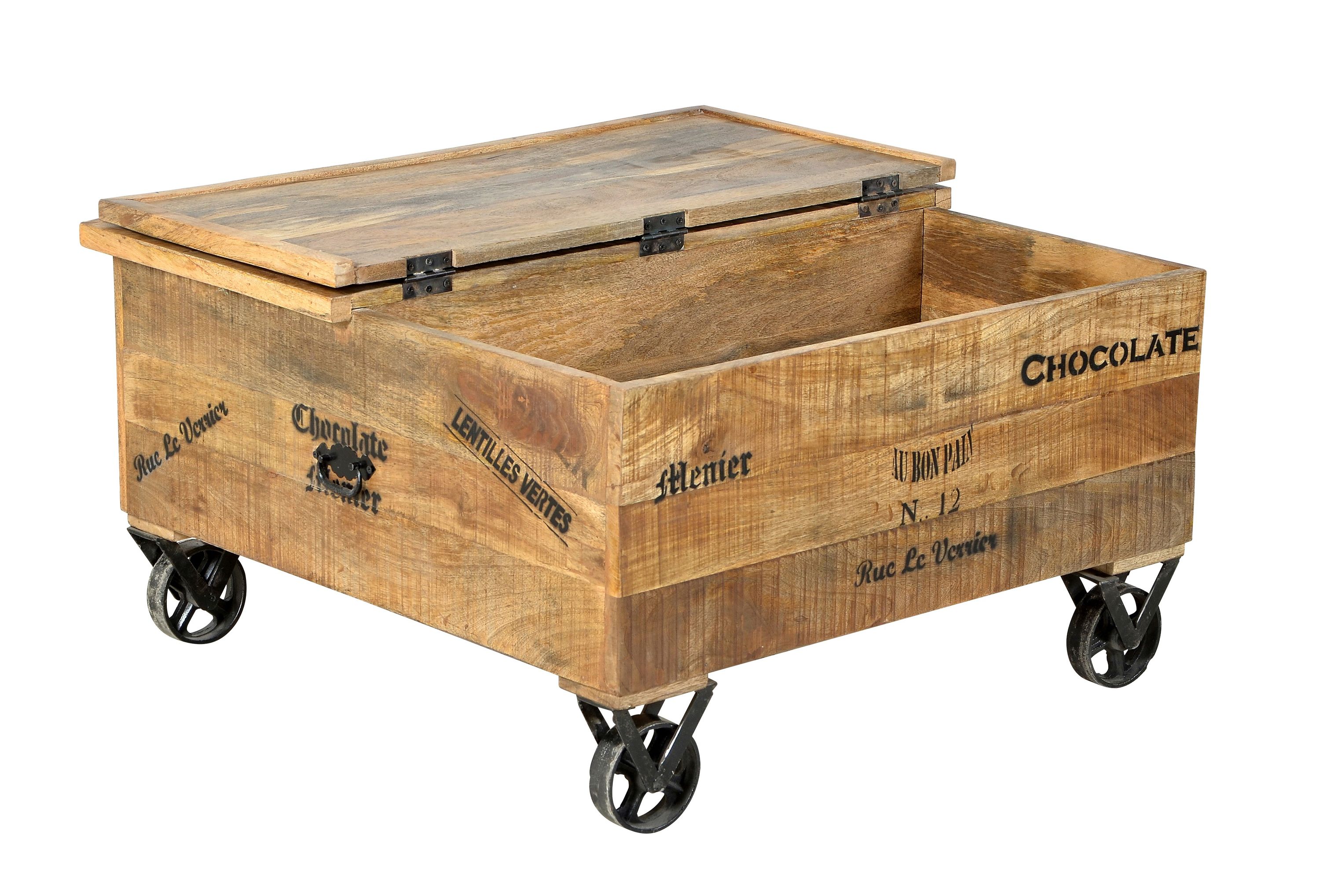 Couchtischtruhe Rustic Couchtisch Wohnzimmer Tisch Beistelltisch Sofatisch