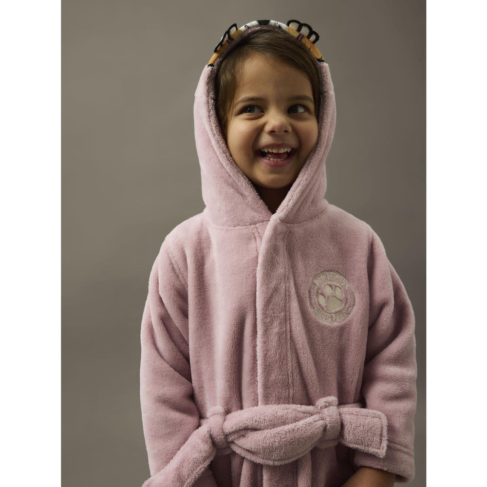 Køb Name It Keepsake Lilac Nmfnasina Paw Bathrobe Cplg