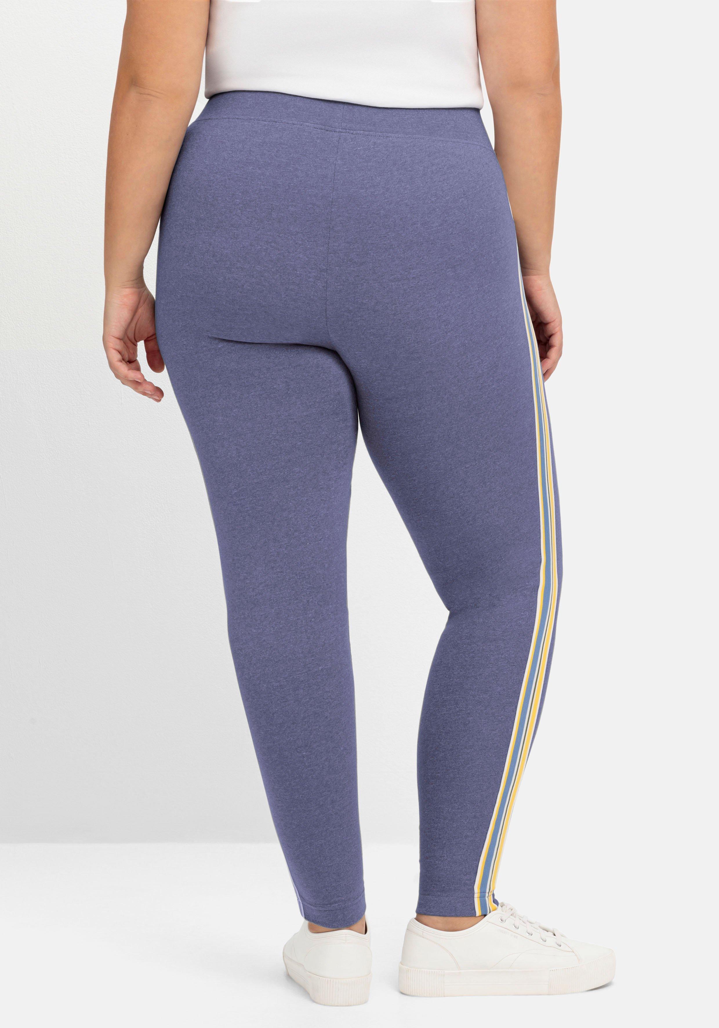 Leggings mit seitlichem Galonstreifen