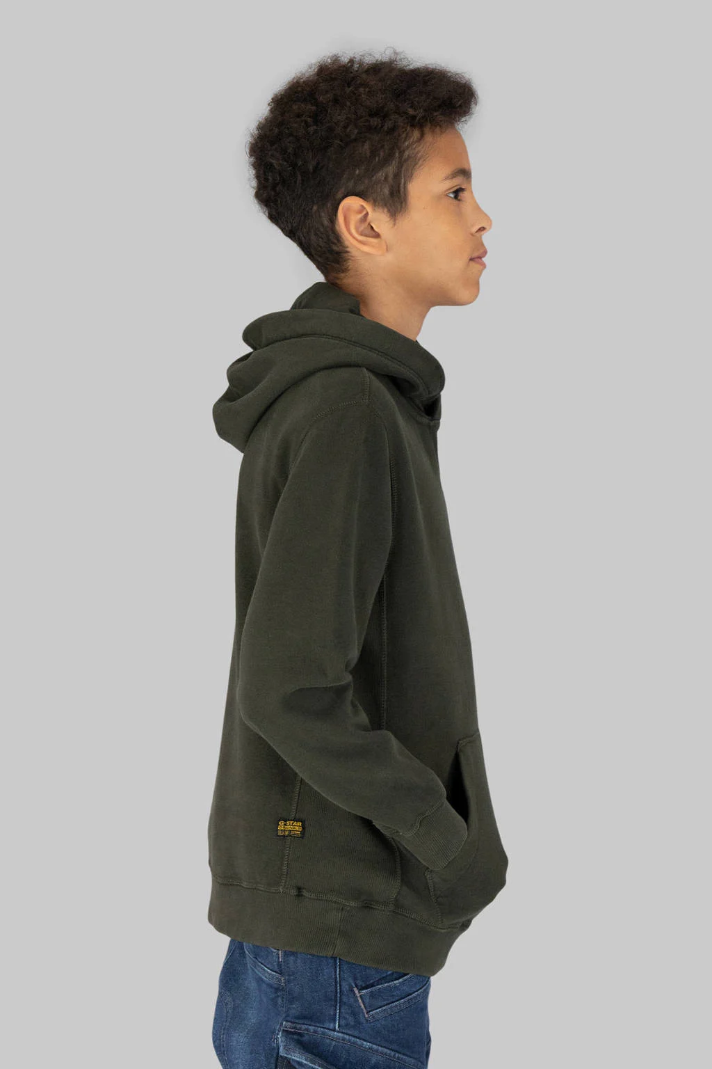 G-STAR hoodie donkergroen