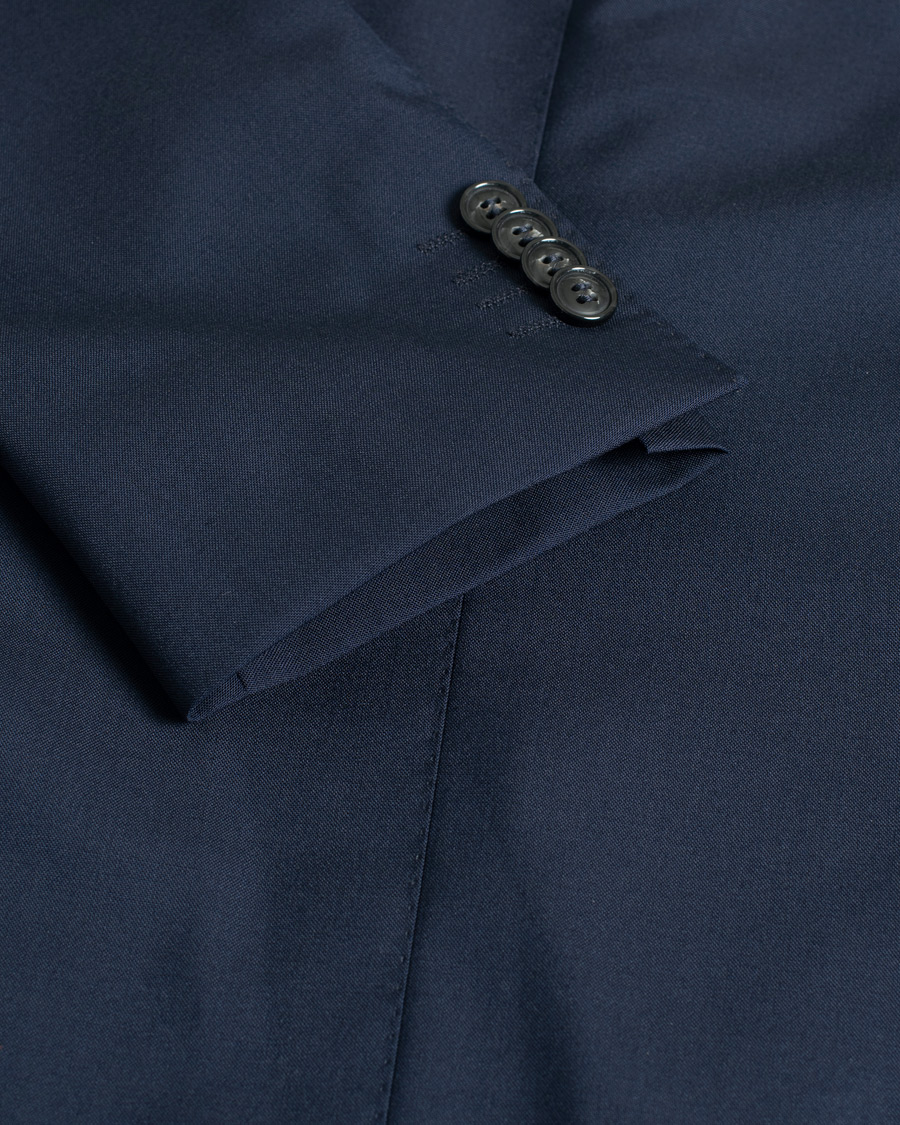 Oscar Jacobson Edmund Wool Suit Blue