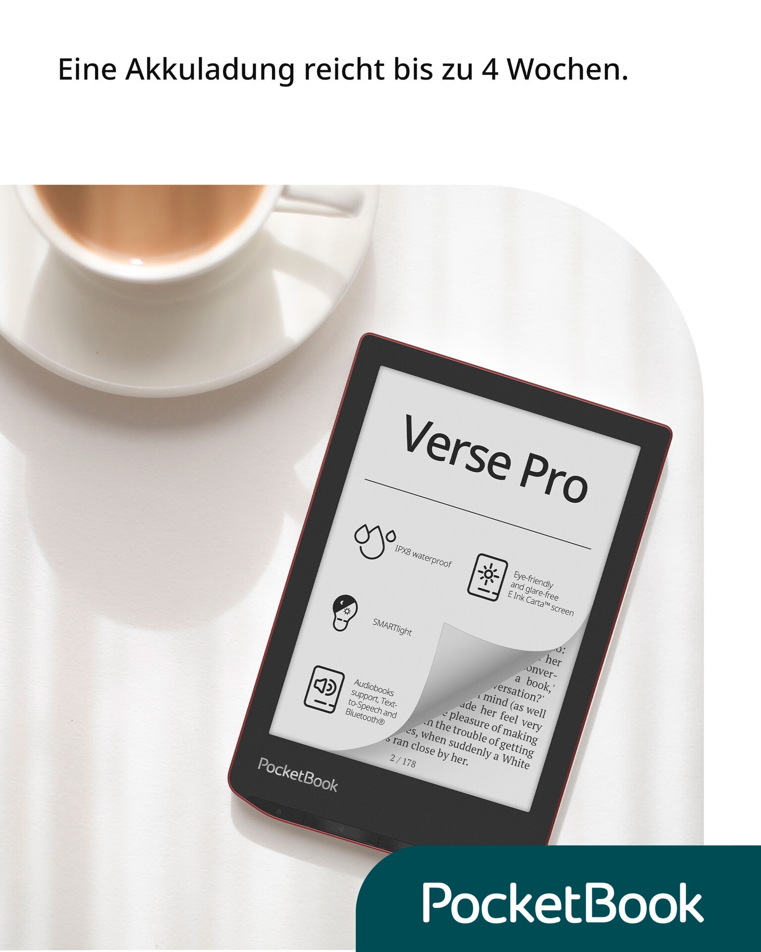 PocketBook E-Book »Verse Pro« (15,2 cm / 6 ″) 16 GB )