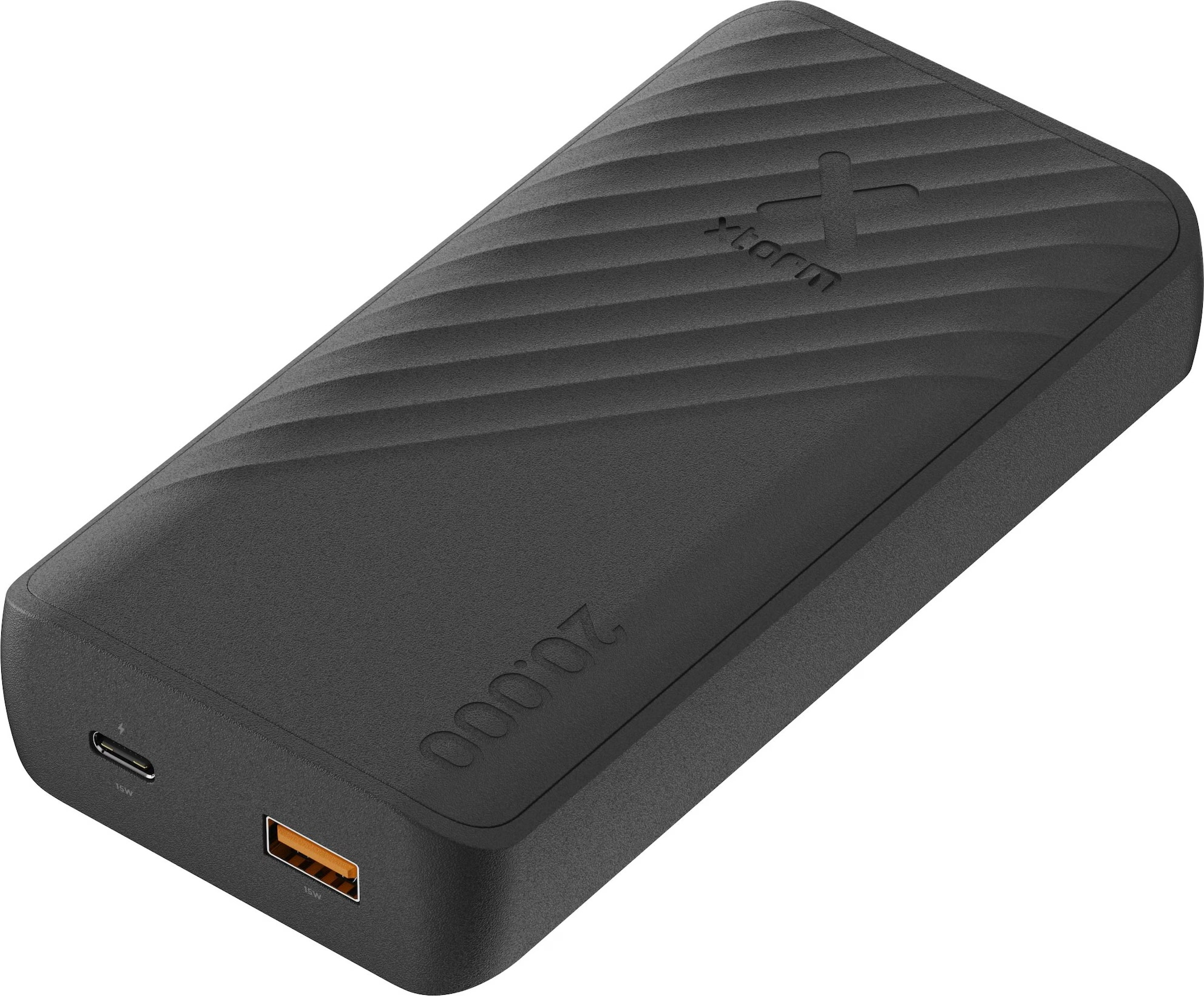 (15W) 20000mAh Go2 Series USB C / USB A Powerbank Fast Charge Ladegerät (XG2201) - Charcoal Black
