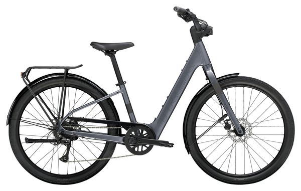 Vélo de Ville Électrique Trek Verve  1 Lowstep LT 250Wh Shimano Acera 8V Gris 2024