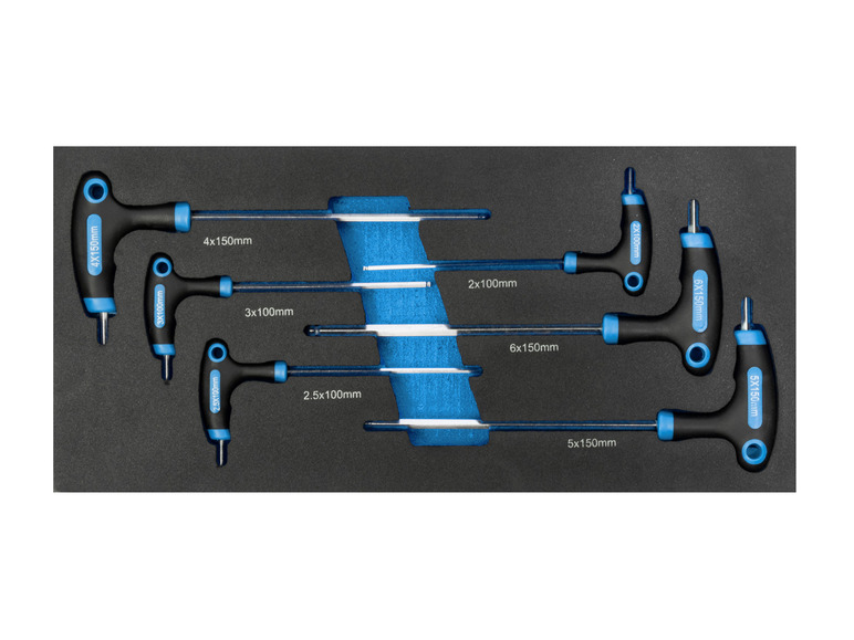 Gereedschapswagen GW7 Black Line met gereedschapset