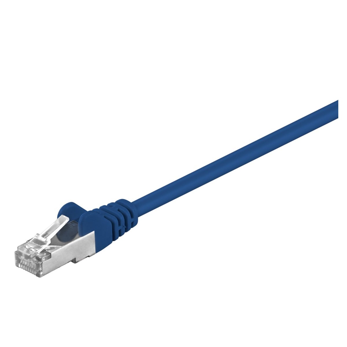 Goobay Patchkabel CAT 5e, SF/UTP, blå, 0,5 m