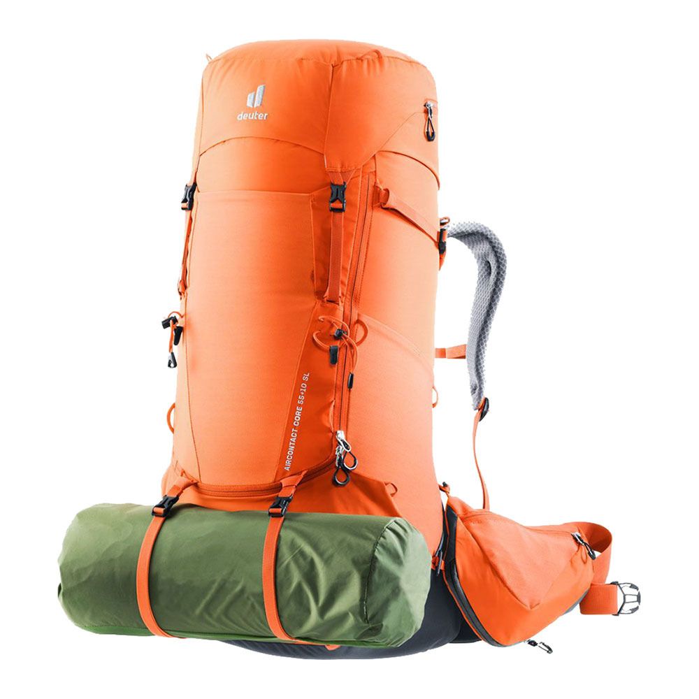 Deuter AIRCONTACT CORE SL 55+10L - Sac À dos Femme paprika-graphite