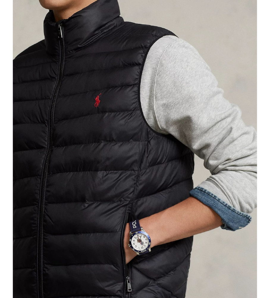 Colete Ralph Lauren Beaton Hydrafuge preto