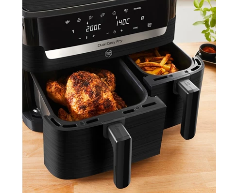 OBH Nordica Dual Easy Fry 8,3L (5,2 3,1L) Black