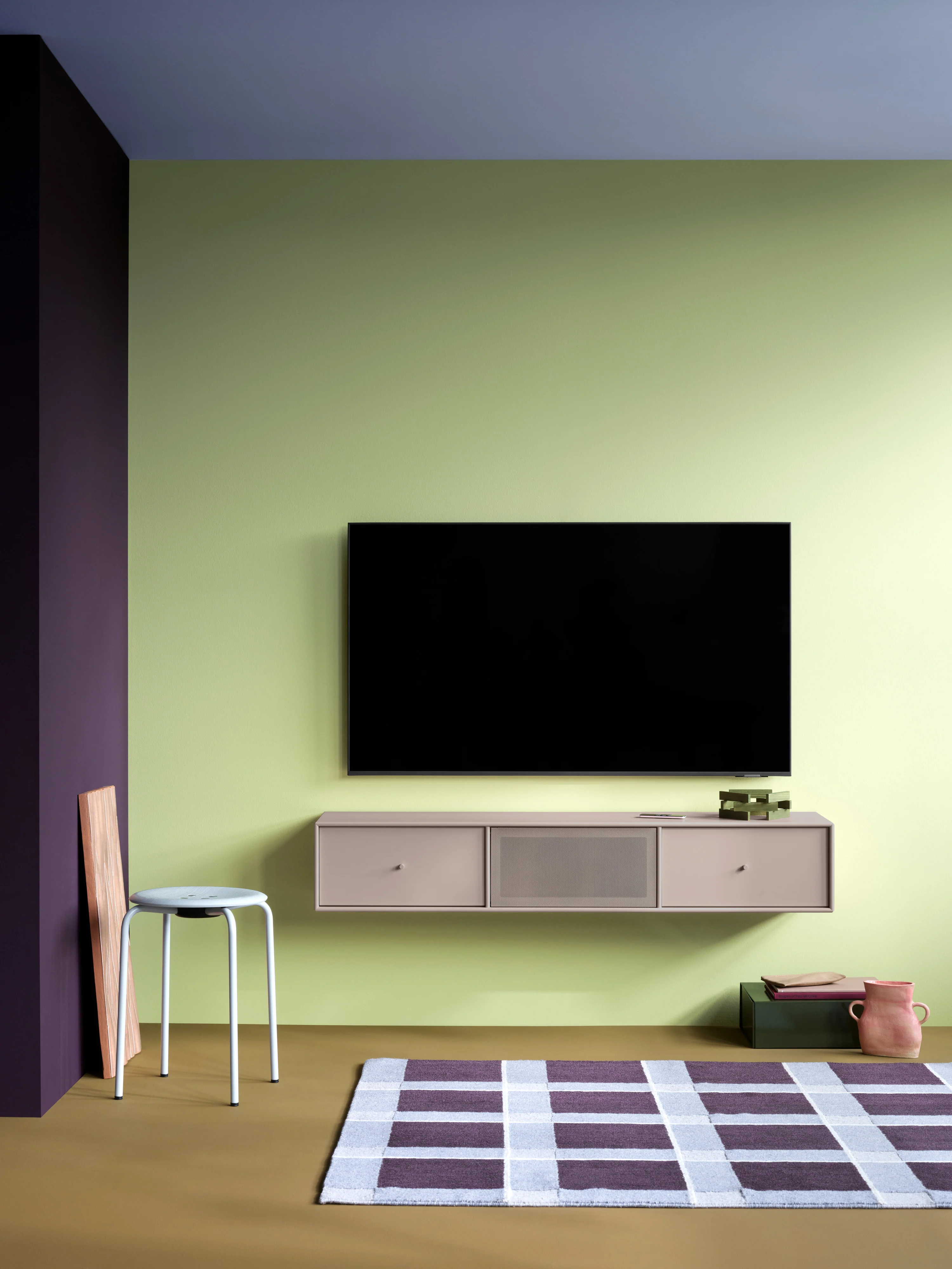 Handgemaakt wand-tv-meubel Octave V