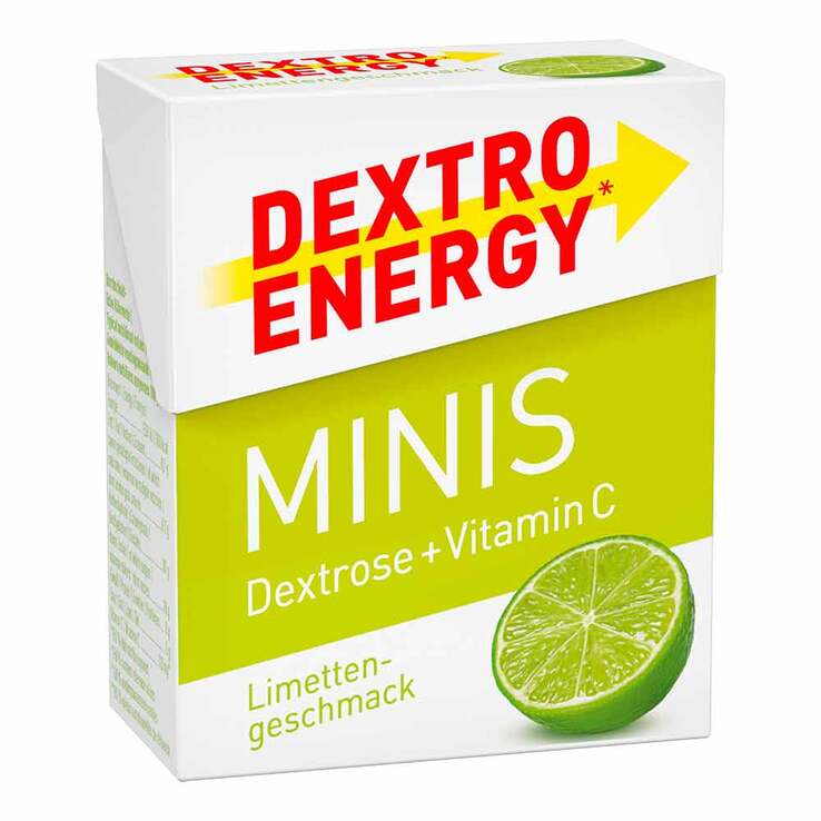 Dextro Energy Minis Limette, 50 g