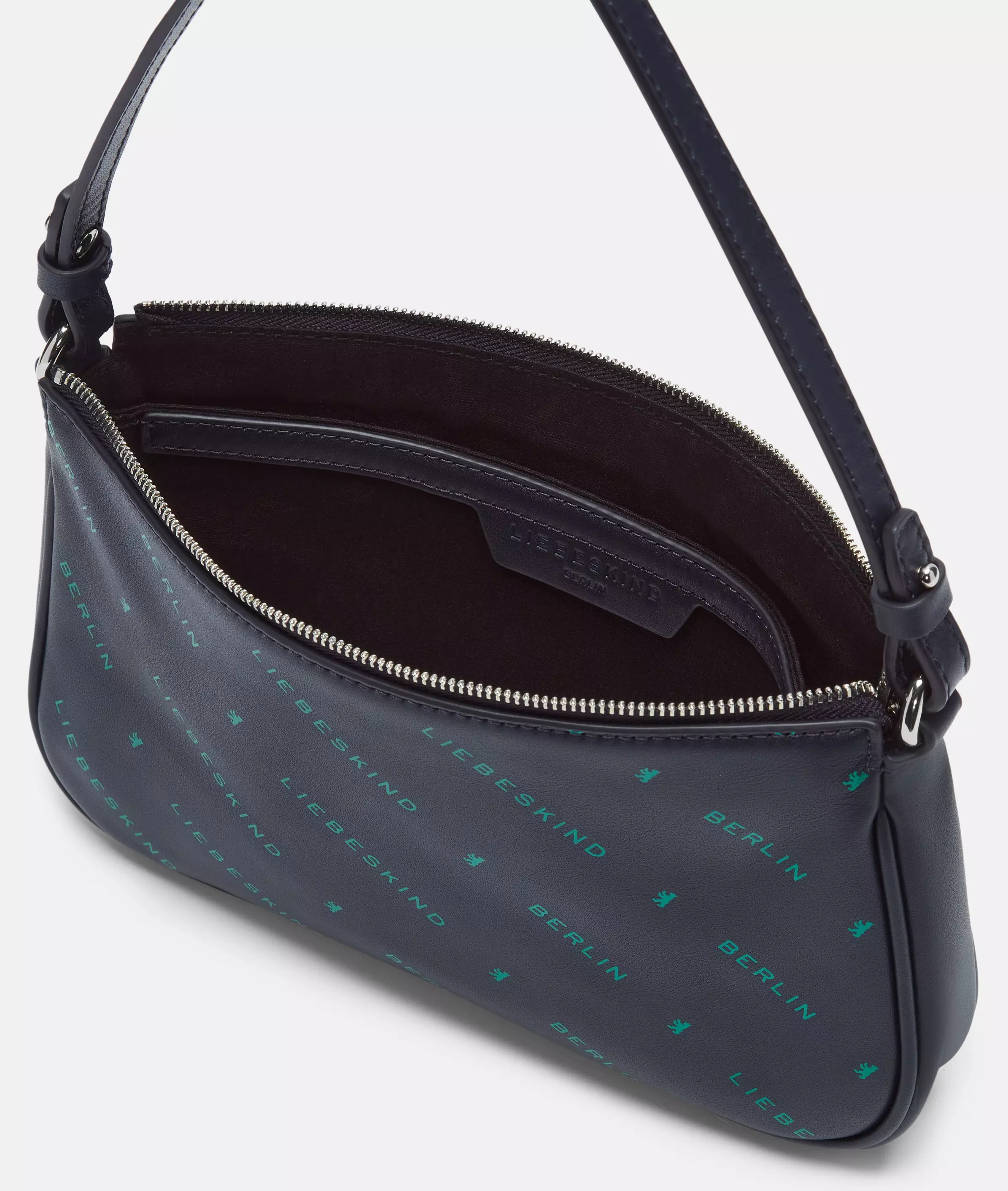 Monogram Crossbody S Nappa leather shoulder bag with Liebeskind Berlin lettering