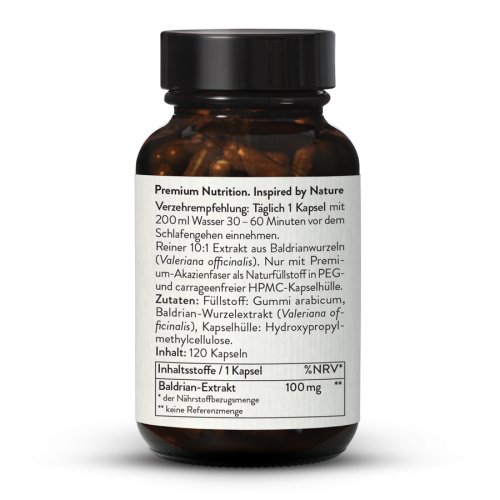 Sunday Natural Products  Baldrian ExtraktKapseln