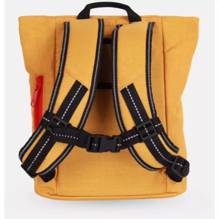 Anna und Oskar Fairer Kinderrucksack Kalle Mini Senfgelb