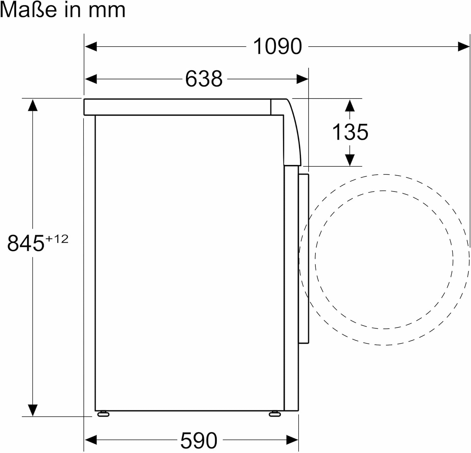 Siemens WG46B2071, iQ700, Smarte Waschmaschine 9 kg, 1600 UpM, Made in Germany, Antiflecken-System, smartFinish Bügelhilfe, schneller Waschen mit speedPack XL, Mini load für Einzelteile, aquaStop