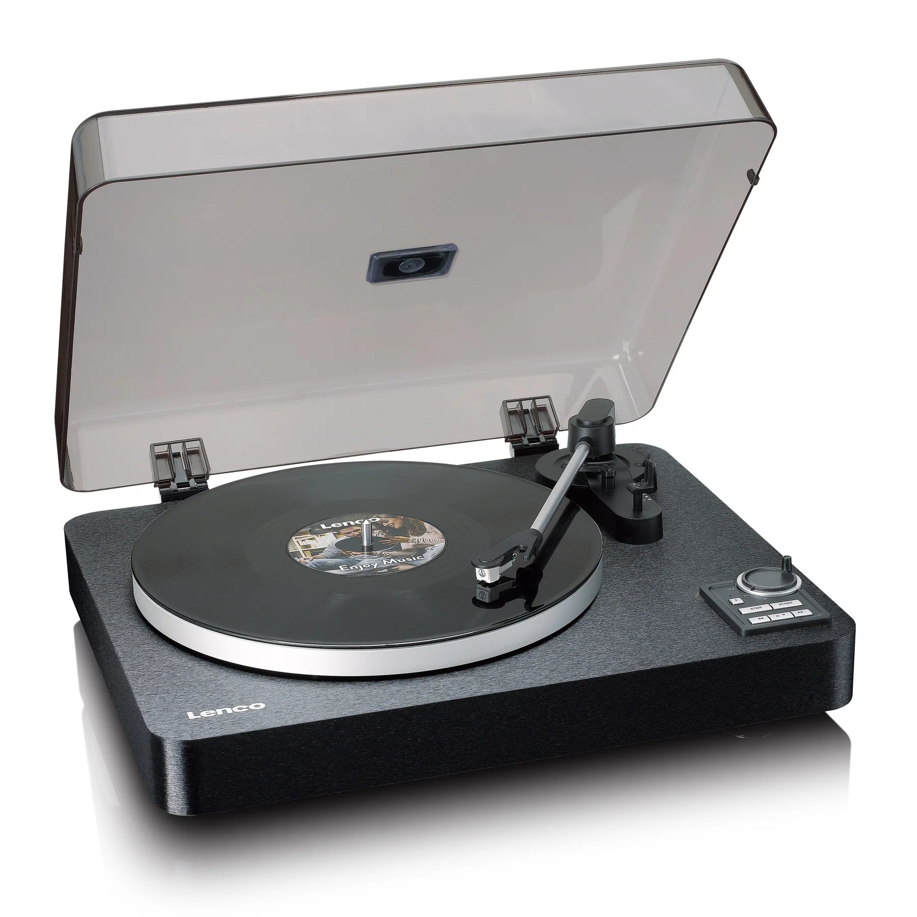 Lenco LBTA-165BK volledig automatische platenspeler met Bluetooth