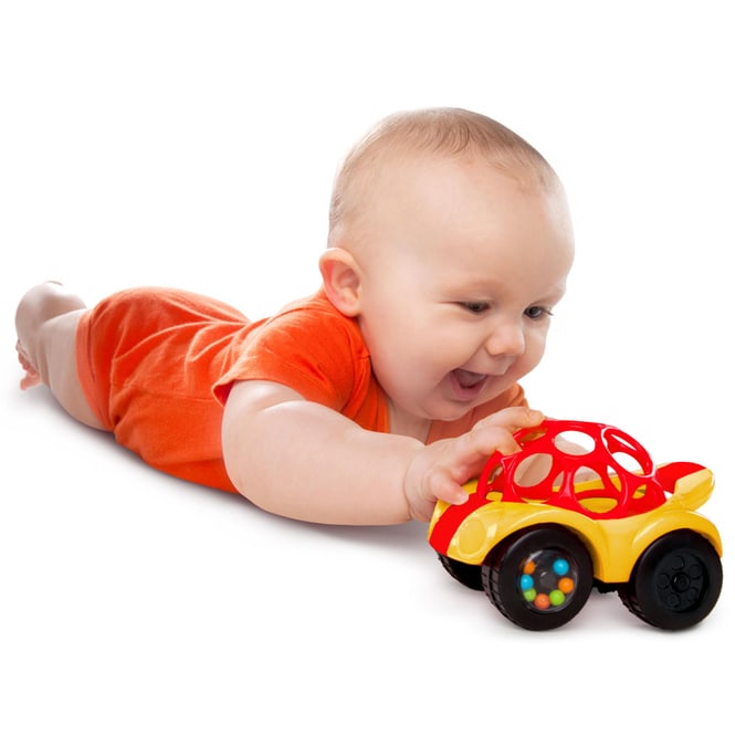 Oball Rattle & Roll-Auto - 1 Stück