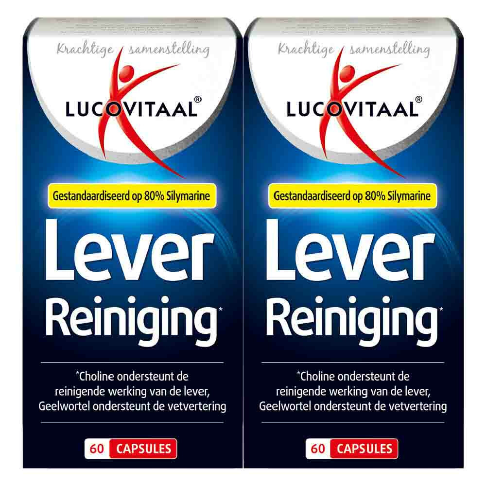 2x Lucovitaal Lever Reiniging 60 capsules