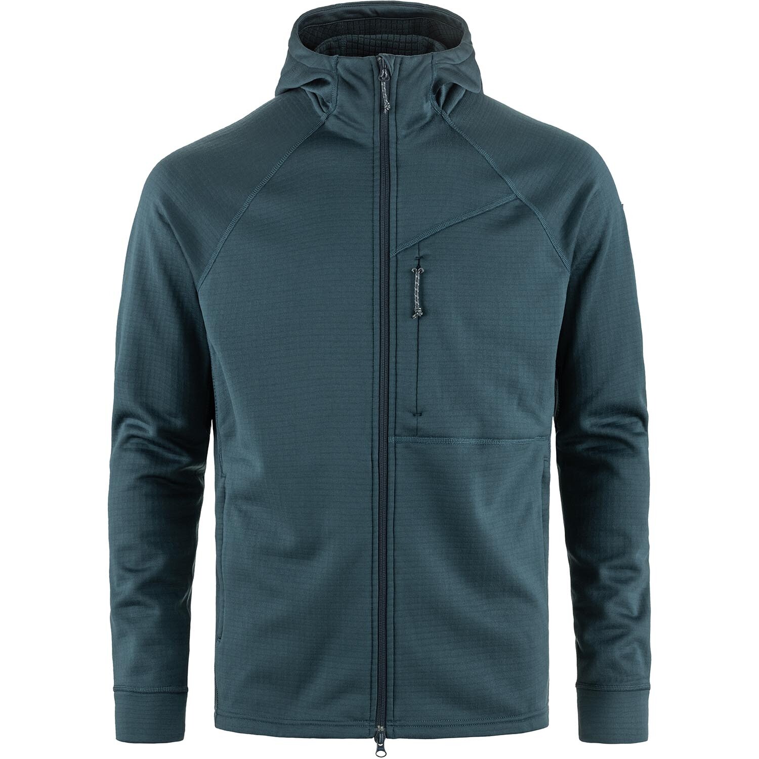 Fjällräven Mens Abisko Grid Fleece Hoodie