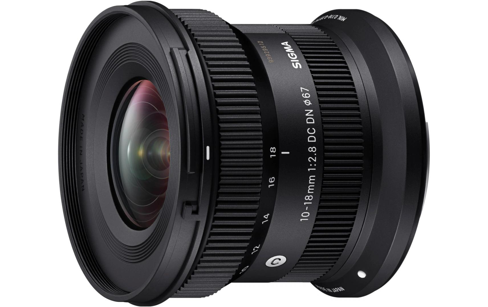 Zoomobjektiv 10-18 mm F2.8 DC DN C Canon RF<br>Ultra-Weitwinkel-Zoom für APS-C Kameras