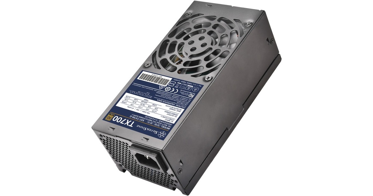 SilverStoneSST-TX700-G 700 watt voeding   (Zwart, 4x PCIe)