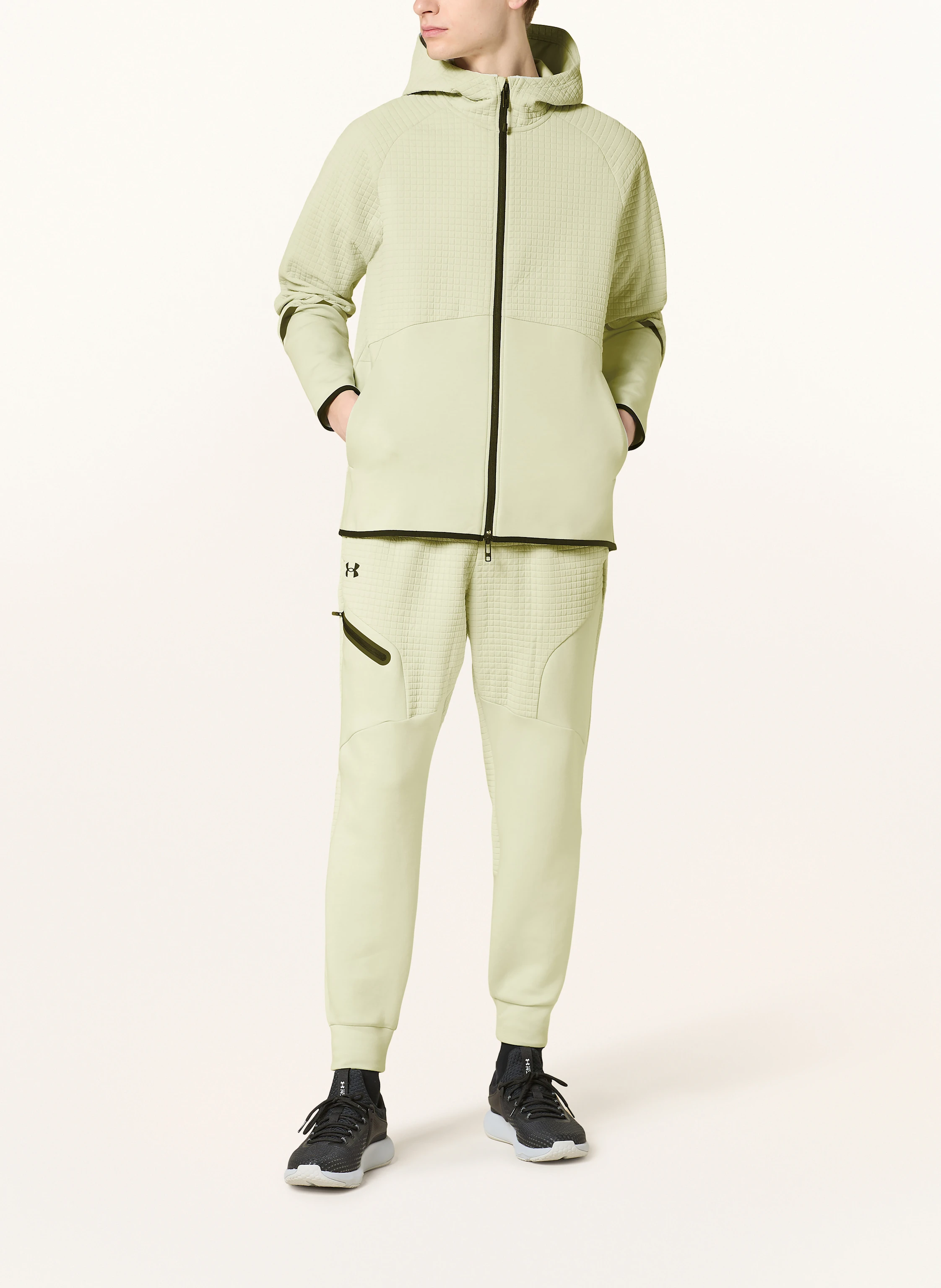 UNDER ARMOUR Hoodie UNSTOPPABLE GRID