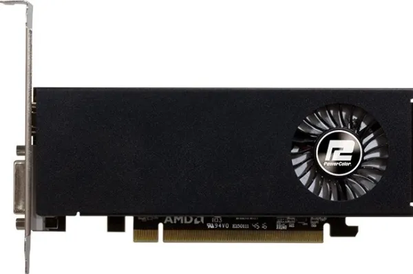 PowerColor Red Dragon Radeon RX 550 - Grafikkort - Radeon RX 550 - 4 GB GDDR5 - PCIe 3.0 lavprofil - DVI, HDMI
