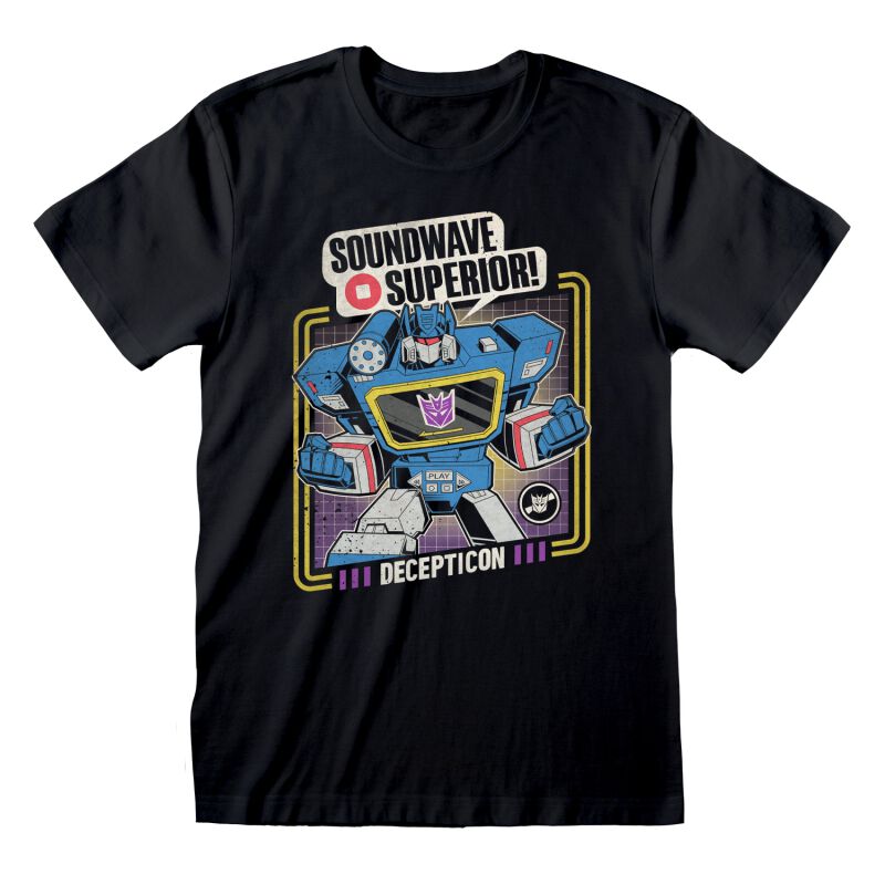Soundwave Superior | Transformers T-Shirt Manches courtes