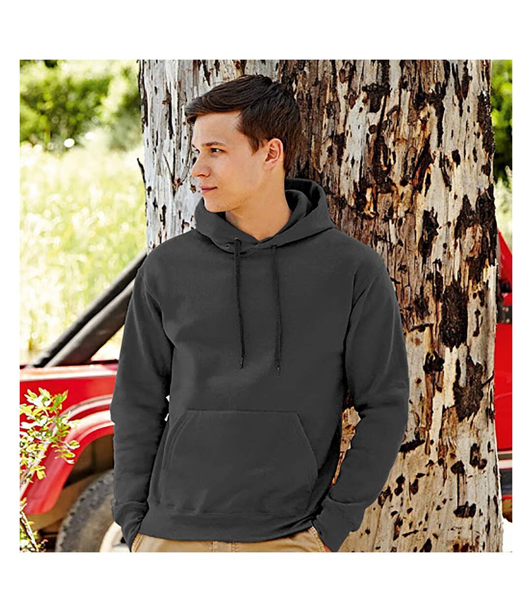 Fruit Of The Loom - Sweatshirt à capuche - Homme (Gris foncé) - UTRW3163