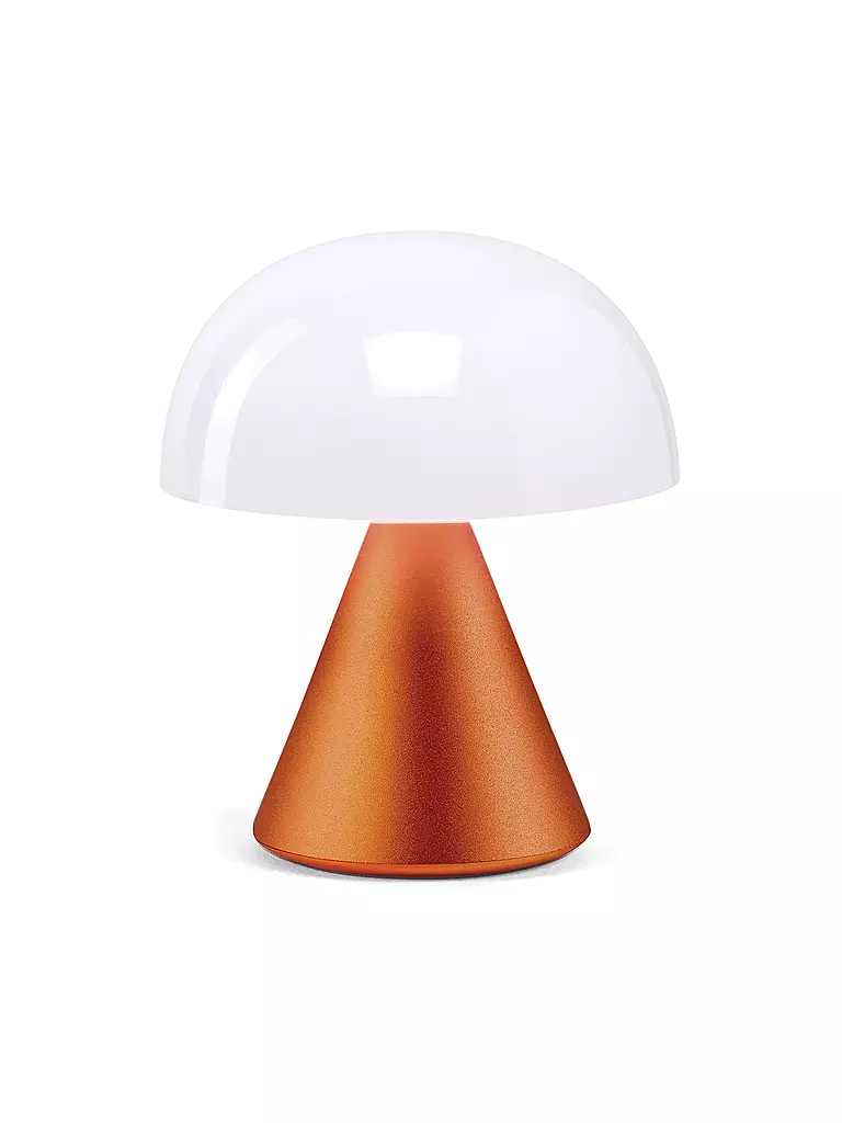 LEXON Mini LED Lampe MINA 8,3cm Orange orange