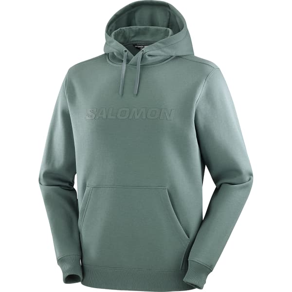 Sweatshirt SALOMON BIG LOGO HOODIE NORTH ATLANTIC