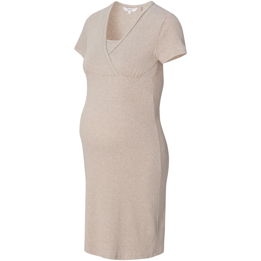 Noppies Still-Nachtkleid Tami Taupe Melange