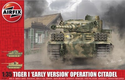 Airfix - Tiger I Tank Byggesæt - Operation Citadel - 1:35 - A1354