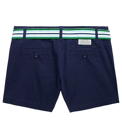 Polo Ralph Lauren Shorts - Uhr Hill - Navy m. Gürtel