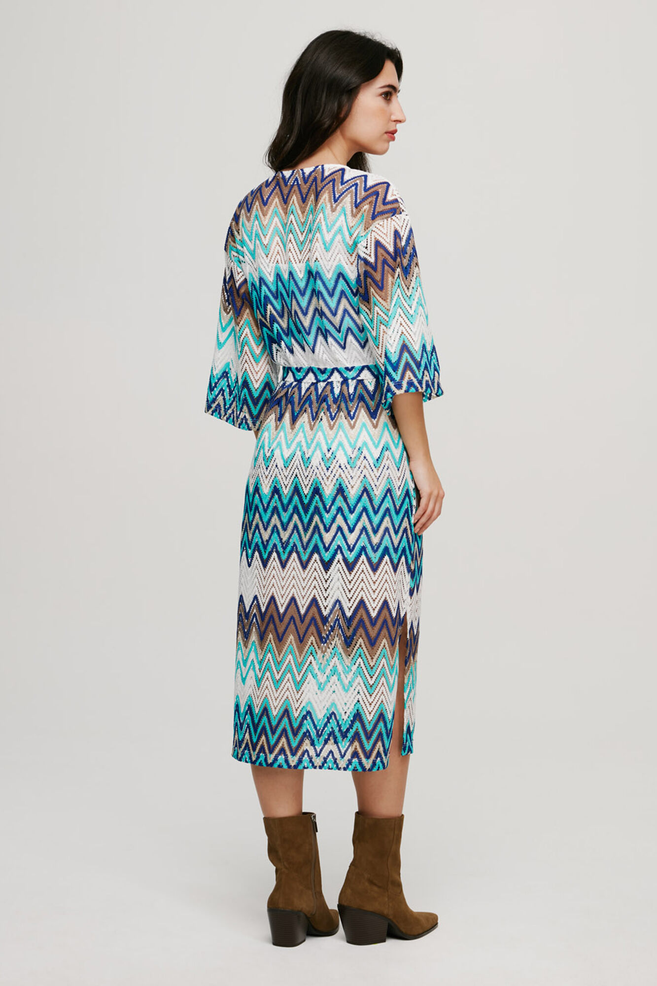 Kimono midi - Azul