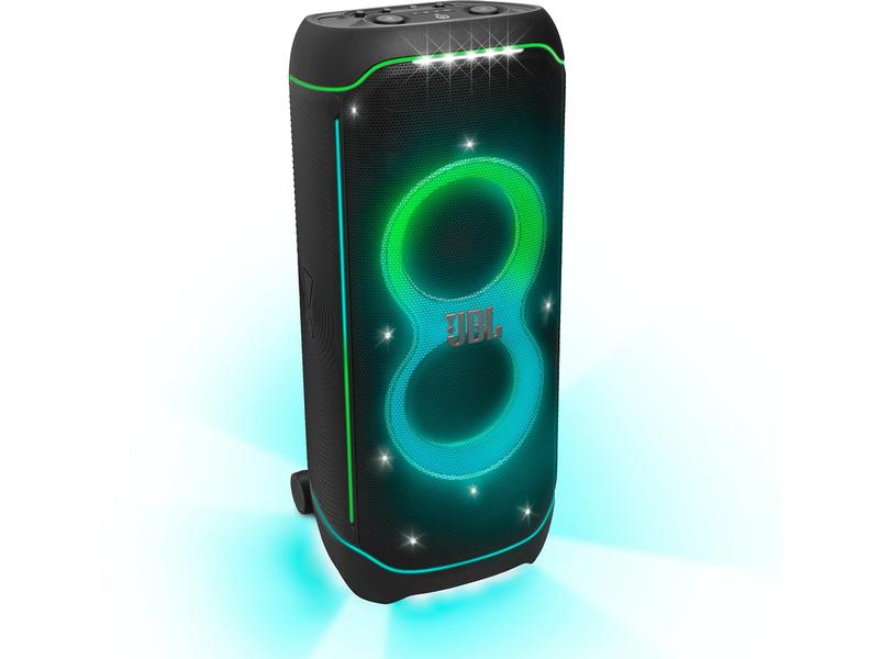 JBL Bluetooth Speaker PartyBox Ultimate Schwarz Fulminanter Partylautsprecher mit druckvollem Sound und multidimensionaler Lichtshow