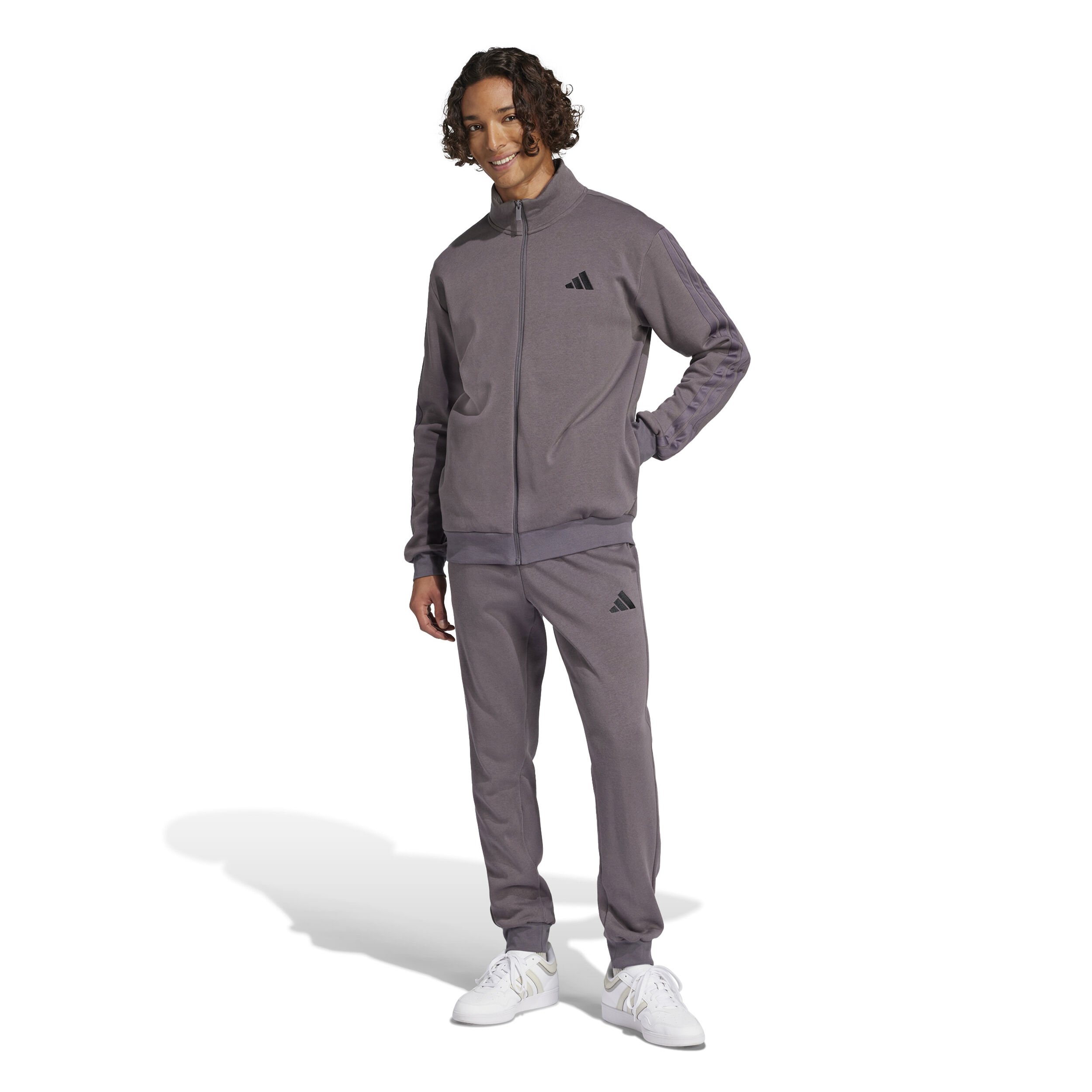 adidas 3Stripes Survêtement Hommes - Gris Foncé