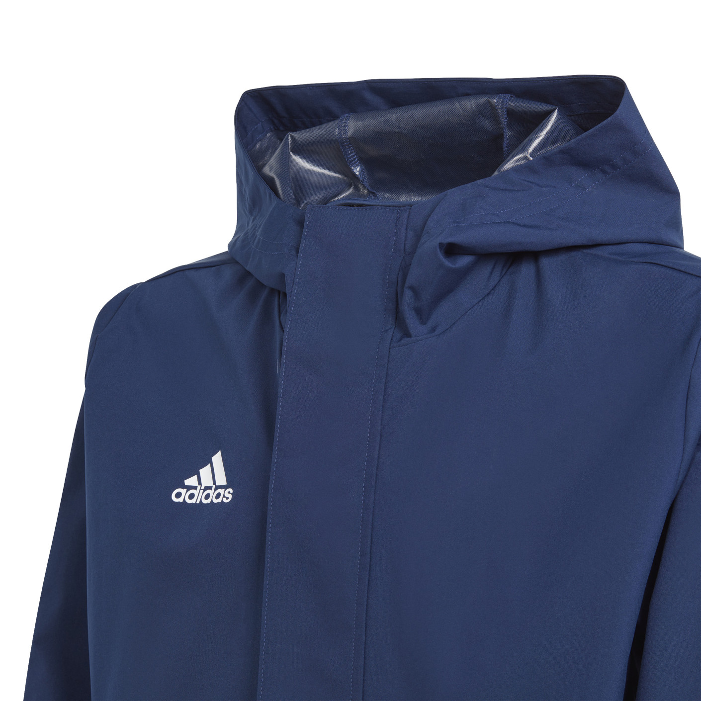 Adidas Entrada 22 Allweather Jack Kids Blauw