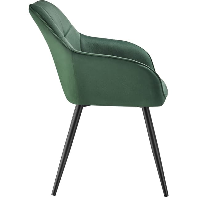 Stol Marilyn, velour, quiltet