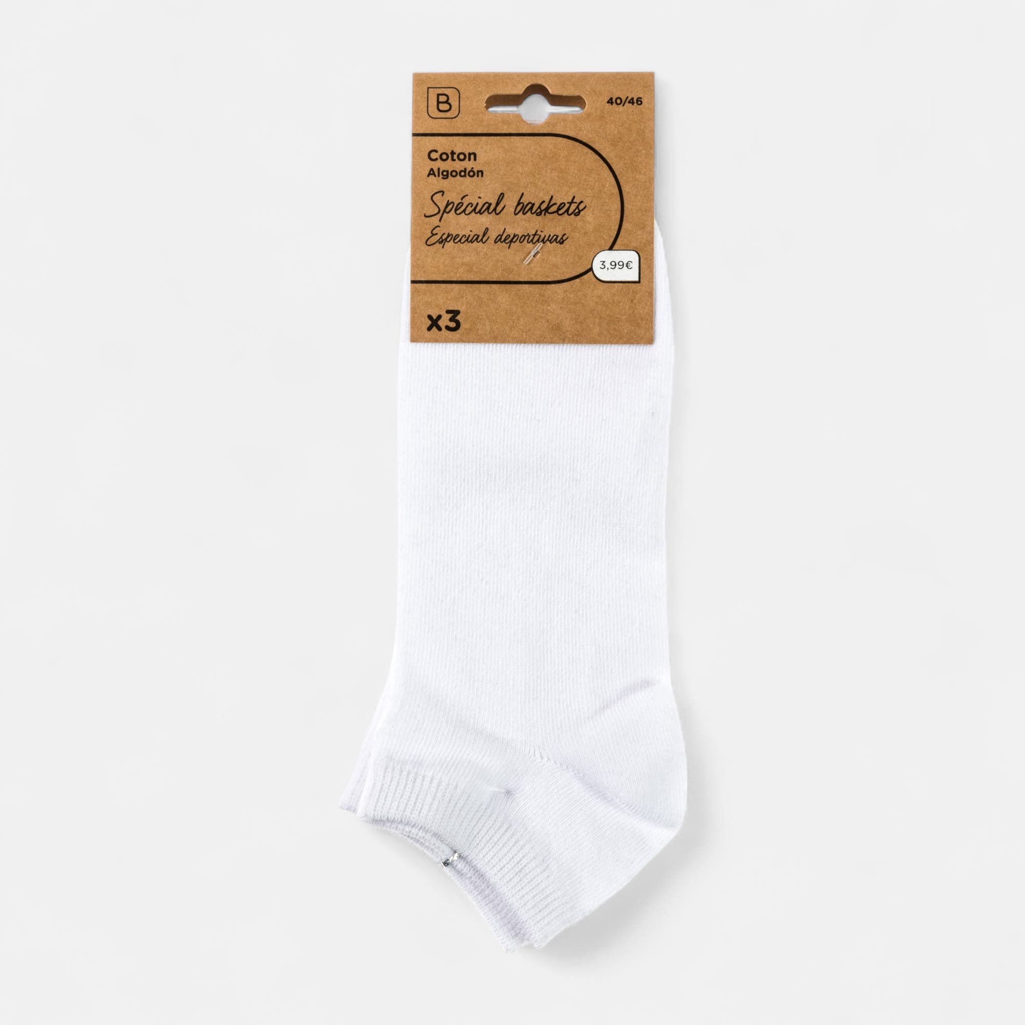Chaussettes Homme blanc