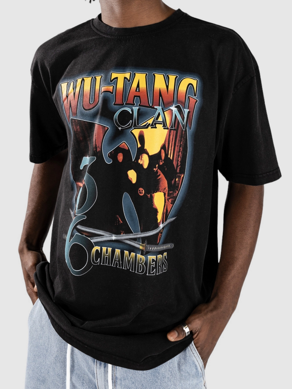 Wu Tang 36 Chambers Acid Was T-Shirt black