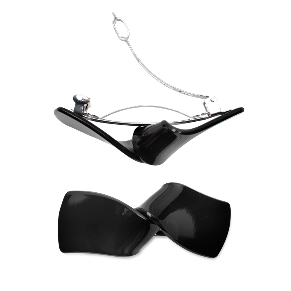 Sui Ava  Classic Knot hårspænde - sort