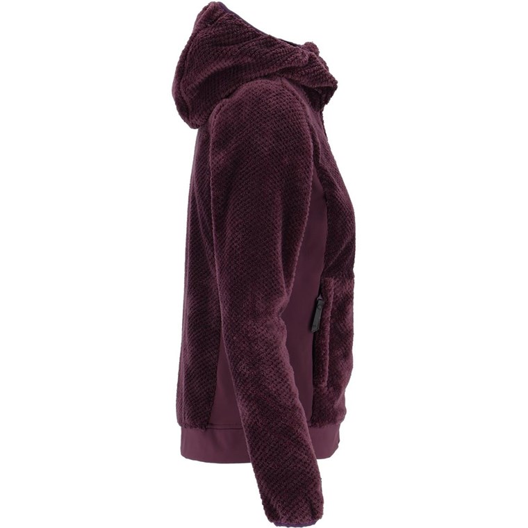 Twentyfour Isbre Air Fleece Tröya D Dark Plum
