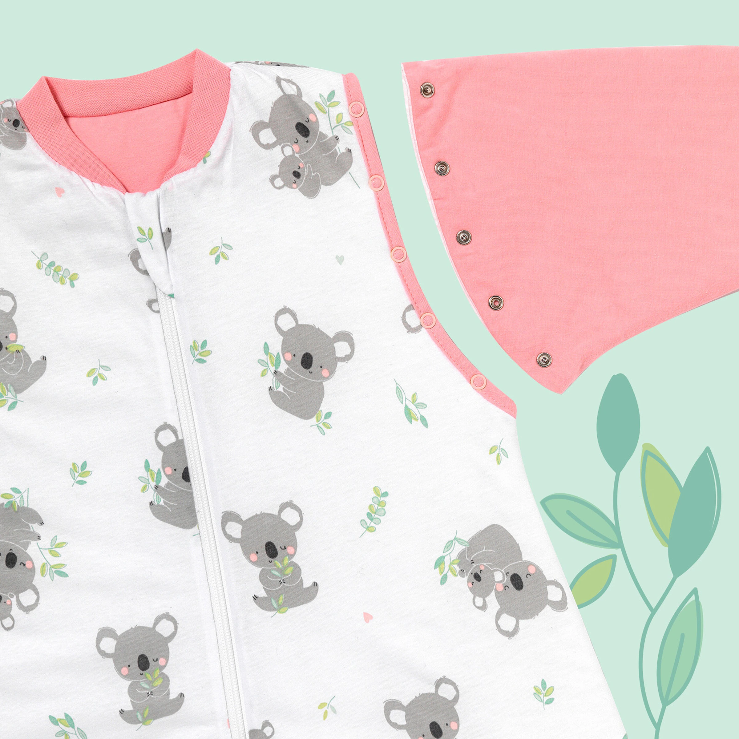 schlummersack Schlafsack mit Füßen 1.0 Tog Koala