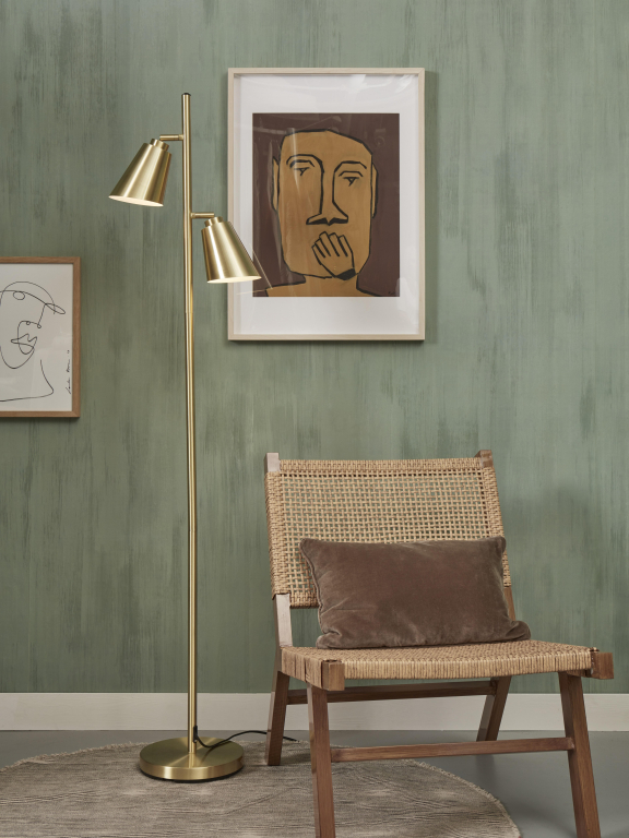 It's about Romi Bremen vloerlamp zwart