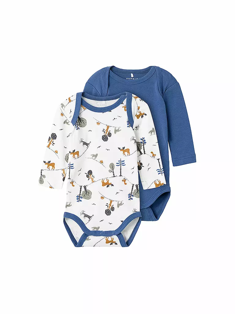 NAME IT Baby Body 2-er Pkg. NBNBODY dunkelblau