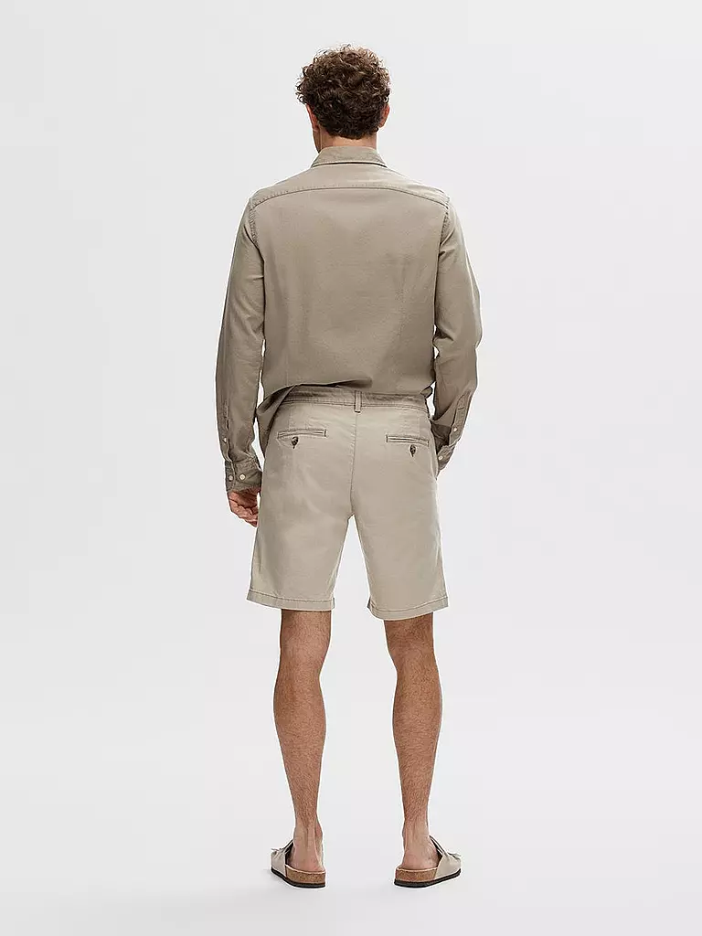 SELECTED Shorts SLHSLIM-MILES beige