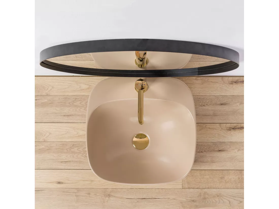 Vasque À Poser Rea Luiza 42 Beige