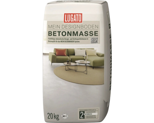 Lugato betonmix Mijn ontwerpvloer 20 kg