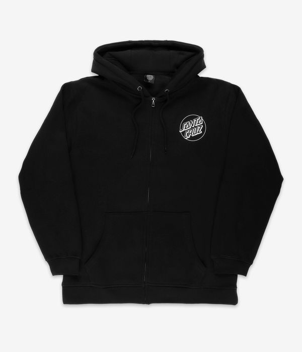 Santa Cruz Kendall Atomic Zip-Hoodie (black)